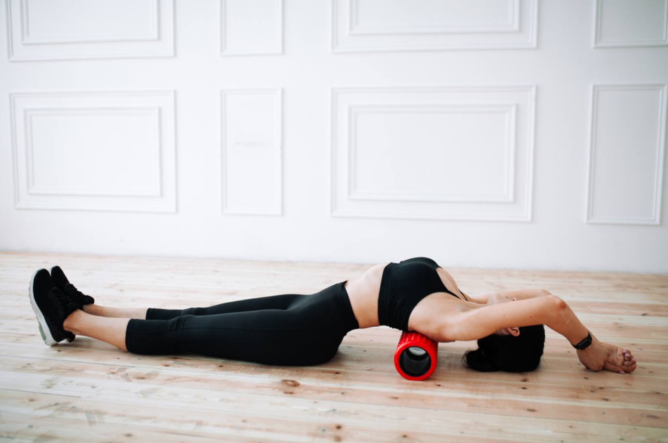Tác dụng của con lăn yoga là tập giãn cơ, phục hồi sức khỏe sau buổi tập