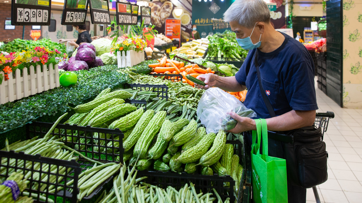 Giá rau của Trung Quốc đang leo thang